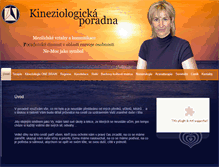 Tablet Screenshot of kineziolog.eu